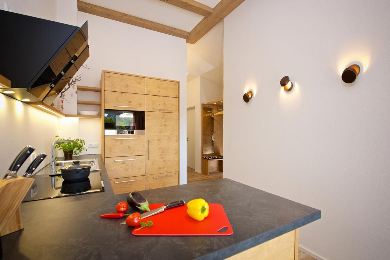 5 Sterne Ferienwohnung Hochgratblick Mit Schwimmbad Und Sauna Oberstaufen Esterno foto